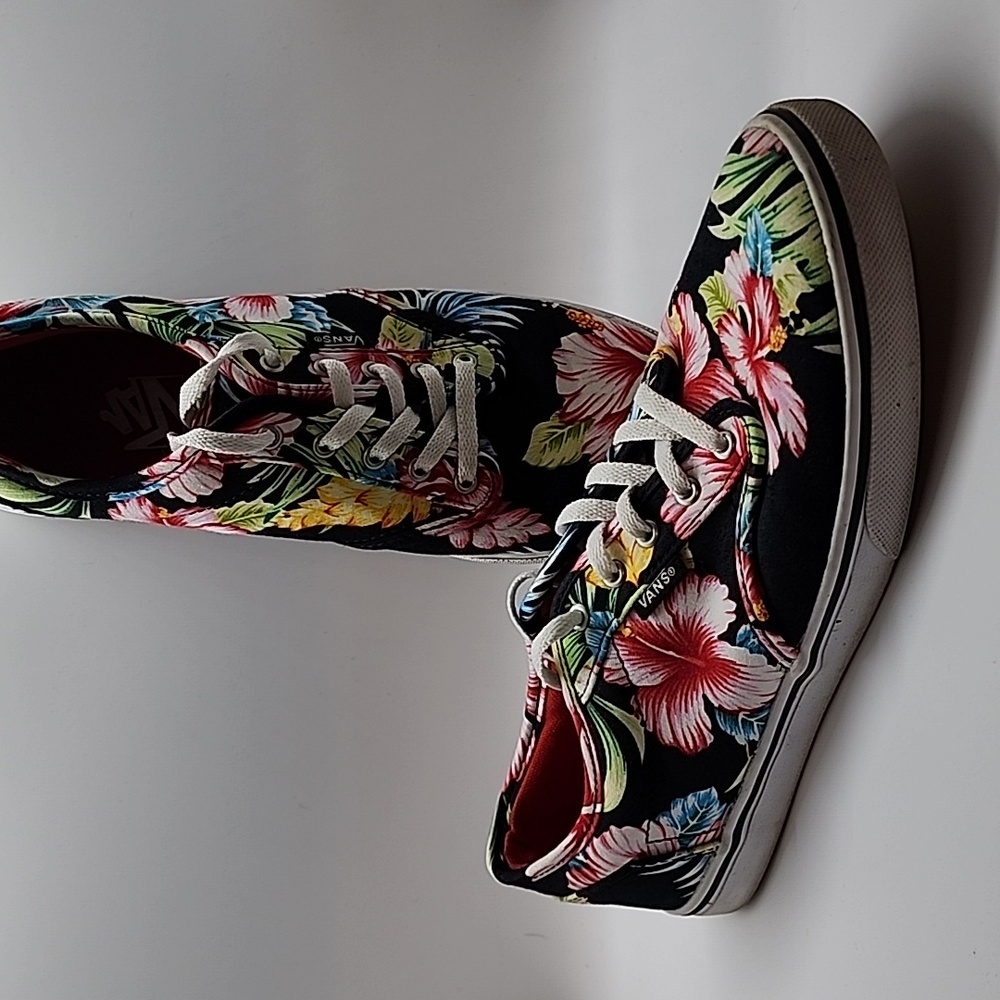 Tropical print Vans Womens 7.5